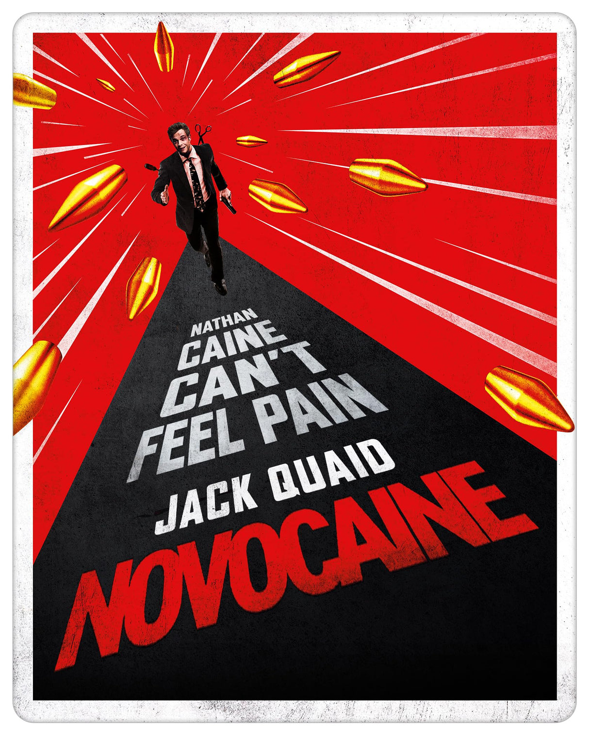 Novocaine [4K UHD Steelbook + Blu-Ray + Digitial Copy] (Amazon Exclusive)
