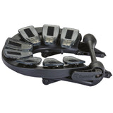 EARTHLITE Massage Table Face Cradle CARESS - Self-Adjusting, Innovative Headrest with Luxurious Strata Face Pillow, Black