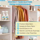 Grandma's Secret Wrinkle Remover Spray - Easily Removes Wrinkles & Odors - Wrinkle Release, Fabric Refresher Spray, Chlorine, Bleach and Toxin-Free - 16 Fl Oz (Pack of 2)