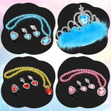 Mastom Princess Role Play Dress Up Shoes Set for Girls