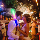 pelreame 55 Pcs LED Foam Glow Sticks Bulk,Foam Light Up Sticks 3 Modes of Color Flashing,Glow in The Dark Party Supplies for Birthday,Wedding,Raves,Carnival,New Year,Concert,Halloween Christmas