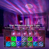 Star Projector,Northern Lights Projector,with Bluetooth Speaker,White Noise