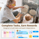 Dragon Touch 15.6" digital calendar chore chart – 1080P full HD interactive touchscreen, smart family planner, Hearth Display wall & desk mountable for seamless scheduling