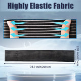 Zuscot 2 Pcs Hamstring & Thigh Compression Wraps, Adjustable Thigh Compression Braces, Quad & Thigh Support for Men and Women, Versatile Compression Bandages for Thigh, Knee, Calf, Arm