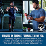 Dymatize Elite 100% Whey Protein Powder, Cookies & Cream, 25g of Protein, 5.5g BCAAs, Less Than 140 Cal., Gluten Free, 2g Carb, 2g Sugar, 3g Fat (63 Servings)