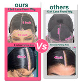 16 Inch Bob Lace Front Wigs Human Hair 13x6 Bob Wig Human Hair Glueless 210 Density HD Deep Wave Lace Front Wigs Human Hair Pre Plucked With Baby Hair Short Wigs For Black Women Curly Human Hair Wig