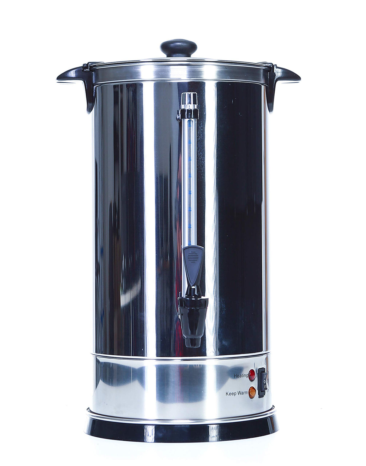 Shabbat Urn 50 Cups - Stainless Steel Hot Water Boiler & Warmer - Customize Temperature Control Commercial & Home Urns Great for Catering Buffets Parties Weddings Holiday Jewish Dinners