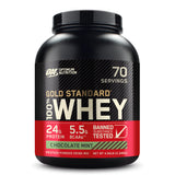 Optimum Nutrition Gold Standard® 100% Whey, Chocolate Mint, 4.94 lb (2.24 kg)