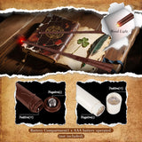 24 Pcs Halloween LED Magic Hanging Floating Candles, Taper Flickering Flameless with 2 Magic Wands - Candle Set for Halloween, Christmas, Weddings, Birthdays & Fantasy Ambiance...