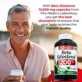 Lab | beta sitosterol| Plant sterols|240 Capsules |1200 mg | beta sitosterol Supplement | Ultra high Absorption.