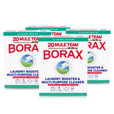 20 Mule Team All Natural Borax Detergent Booster & Multi-Purpose Household Cleaner, 65 Ounce, 4 Count