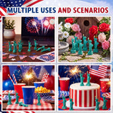 Geelin 50pcs Mini Statue of Liberty Figurines 2 Inch Resin Statue of Liberty Decoration Tiny Little Small New York Souvenir Gift New York Figurine Replica for 4th of July 250th Anniversary Cake Topper