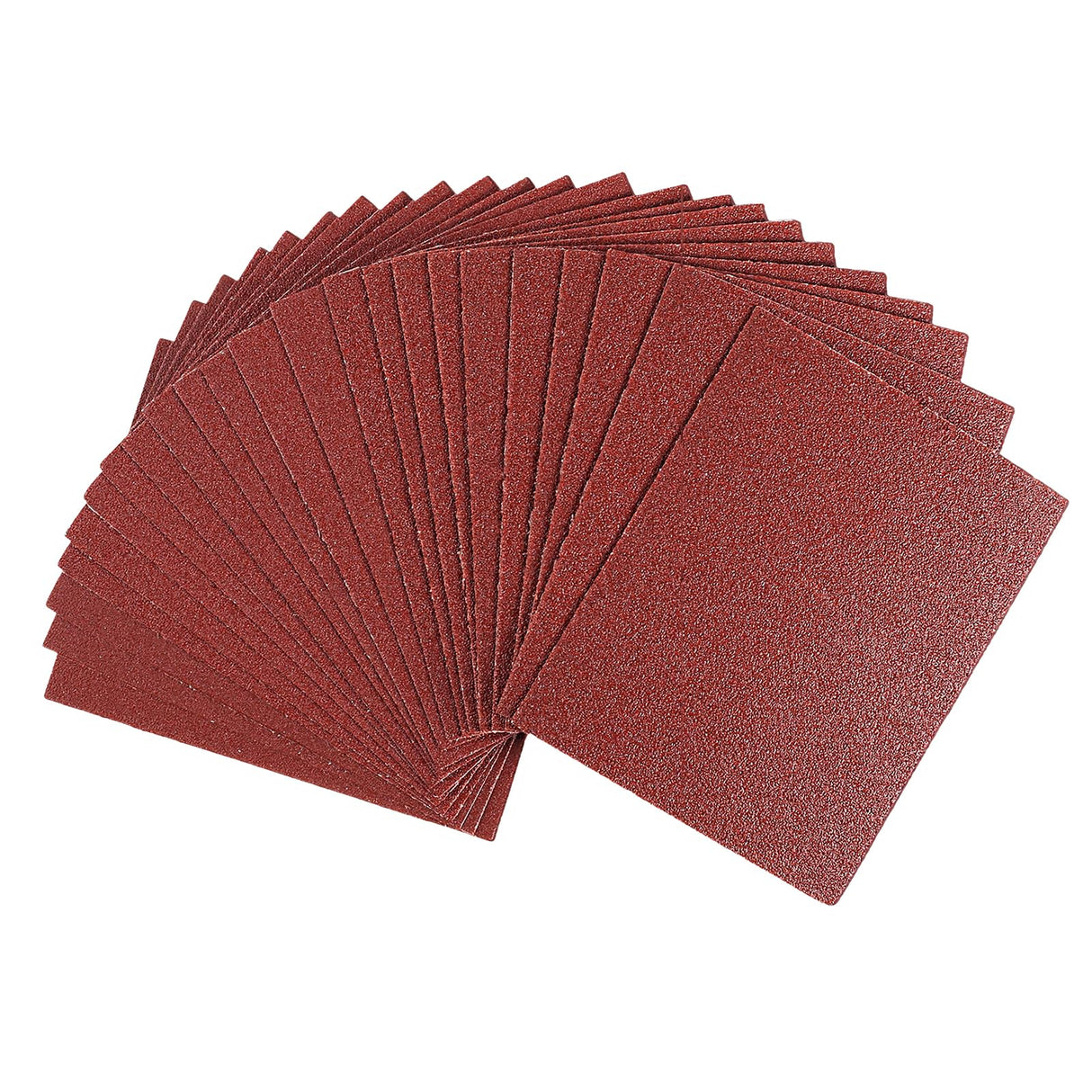 BAOSTC 1/4 Sandpaper Sheet,4-1/2"*5-1/2" Assorted 60-80-120,50PACK