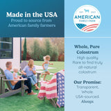 WONDERCOW Colostrum Supplement Powder for Gut Health, Immune Support, Muscle Recovery & Wellness | Natural IgG Pure Whole Bovine Colostrum Superfood, Chocolate, 60 Servings