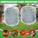Acostop 4 Pcs 4.6x6ft Insect Bird Garden Netting for Protecting Plant