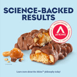 Atkins Caramel Chocolate Nut Roll Snack Bar, 16 Count