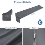 Vekkia King Bed Wedge Pillow for Headboard/Bed Gap Filler/Headboard Pillow,Pillow Wedge for Headboard Gap(0-6"),Bed Gap Pillow,Stop Loosing Your Pillows,Phone
