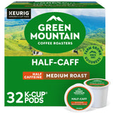 Green Mountain Half-Caff Coffee, K-Cup Pods, 32 Count