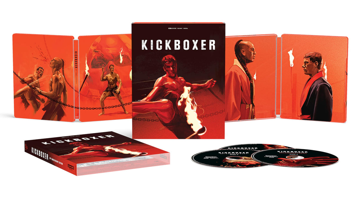 Kickboxer 4K + Bluray + Digital Amazon Steelbook [Blu-ray]