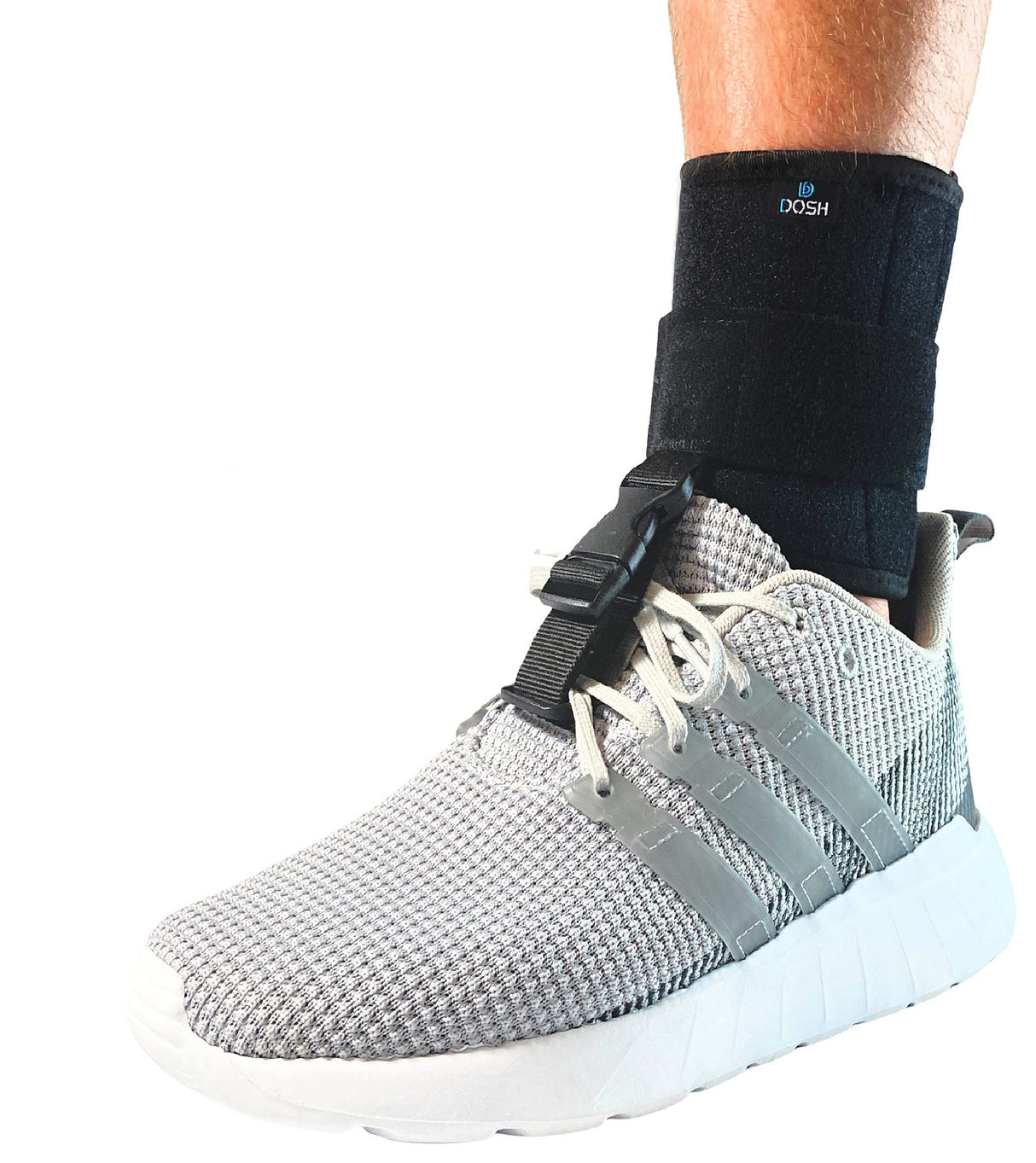 Dosh AFO Foot Drop Brace - Drop Foot Brace for Walking - AFO - Unisex (Black)