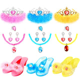 Mastom Princess Role Play Dress Up Shoes Set for Girls