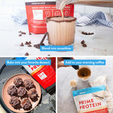 Equip Foods Prime Protein Powder | Clean, Grass Fed Beef Protein Isolate | Carnivore Protein Powder | Paleo, Keto Friendly | Gluten, Dairy Free | Helps Build & Repair Tissue | 30 Servings, Chocolate