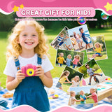 Desuccus Kids Camera for Girls 3-12, 1080P HD Digital Camera with 32GB SD Card - Toddler Camera, Christmas Birthday Gift Toys for 4 5 6 7 8 9 10 11 Year Old Girls (Pink)