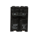 Siemens Q240 40-Amp Double Pole Type QP Circuit Breaker, Black