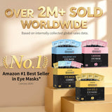 Maskiss 24k Gold Under Eye Patches (25 Pairs), eye mask, Collagen Skin Care Products, Eye Patches for Puffy Eyes, eye masks for dark circles and puffiness