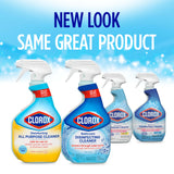 Clorox Disinfecting All-Purpose Cleaner 32 Oz and Disinfecting Bathroom Cleaner, Household Essentials, 30 Oz, Pack of 3
