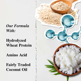 Kiehl's Amino Acid Shampoo with Pure Coconut Oil - Reffil Pouch 33.8oz (1L)