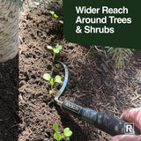 Rocklin Hook Cultivator Stainless Steel Blade Heavy-Duty Garden Hand Tool for Weeding, Digging & Soil Loosening