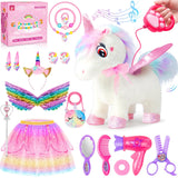 Unicorn Toys for Girls Age 4-6 Unicorns Gifts, Walking Talking Singing