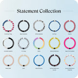 Lokai Silicone Beaded Bracelet for Women & Men (American Flag, Extra Large) - Stylish & Colorful Bead Bracelet Fashion Jewelry - Ring Bangle Slide-On Style Over Wrist for Comfortable Fit