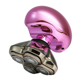 Skull Shaver Butterfly Kiss PRO - Women's Electric Shaver for Bikini Line, Legs & Body - Wet & Dry Use - Ergonomic, Hypoallergenic Blades - 60 Minutes Cordless Use - Purple