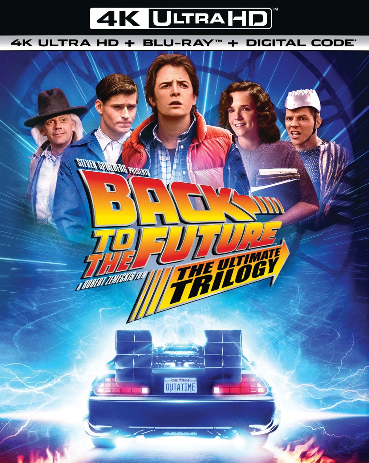Back to the Future: The Ultimate Trilogy - 4K Ultra HD + Blu-ray + Digital [4K UHD]