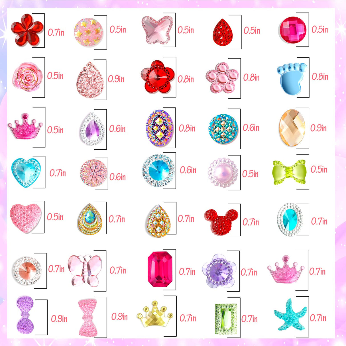Kids Clip On Earrings for Girls 20/30 Pairs Hypoallergenic Clip on Earrings for Kids Cute Animal Earrings for Little Girls Toddlers Jewelry Set Party Favor Gift (40 Pairs)