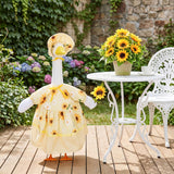 Porch Goose Summer Outfit for 23 Inch Statue, Sunflower Porch Goose Outfit