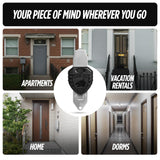 Guard Dog Security Blocklock Portable Door Lock, Hotel Door Locks for Travelers Security, Tough, Durable, Apartment Door Security, Home Security, Travel Essentials, Easy to Use