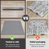 Placoot Desk Chair Mat for Hardwood Floor Corduroy Surface 1/6" Thick 55"x35" Office Chair Mat for Rolling Chairs-100% Large Anti-Slip Backing Under Desk Low-Pile Office Rug Floor Mat