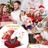 AI Hand Warmers Rechargeable 2 Pack, AI Smart Chips Electric Hand Warmers, Long Lasting Safe Heat, Portable Pocket Heater, Gifts for Christmas, Outdoor, Golf, Hunting, Camping Accessories -Black