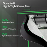 VIVOSUN Grow Tent Kit, 2 × 2ft 1-Plant System, WiFi-Controlled Grow System with Full Spectrum LED Grow Light, Automatic Ventilation, GrowHub Outlet A22 with Temperature and Humidity Sensor