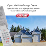 Genie Garage Door Opener Wireless Keyless Keypad - Safe & Secure Access - Compatible with All Genie Intellicode Garage Door Openers - Easy Entry into the Garage With a PIN - Model GK-R, White