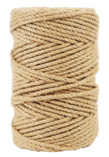 Radix Rope Natural Jute Twine, 5MM x 328FT Jute Rope Roll, Heavy Duty Thick Twine for Cat Scratching Post, Bundling, Gardening and DIY Crafts