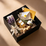 YINUOYOUJIA Large Black Gift Box with Lid 12x12x10 Inches