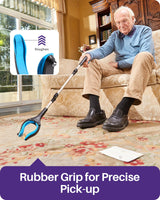 Kekoy 36inch Grabber Reacher Tool for Seniors, Foldable Reacher Grabbers Pickup Stick with Anti-Slip 360° Rotating Jaw, 4" Wide Extended Claw with Magnet for Disabled, After Surgery Recovery