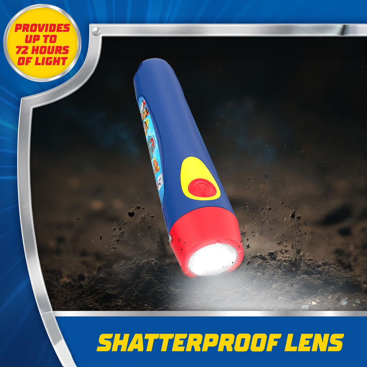 Energizer PAW Patrol Kids LED Lantern and Handheld Flashlight Combo Pack, Great Lightweight LED Flashlights for Kids, Batteries Included
