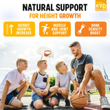 KTD BIOLABS Height Growth Maximizer - Made in USA - Natural Height Increase Booster & Teen Vitamins - Pills to Grow Taller at Any Age - Bone Growth Supplement for Adults & Kids