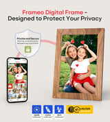 Frameo 10.1" Digital Picture Frame, 32GB Memory WiFi Electronic Photo Frame