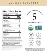 Truvani Vegan Pea Protein Powder | Vanilla | 20g Organic Plant Based Protein Per Serving | 20 Servings | Keto | Gluten & Dairy Free | Low Carb | No Added Sugar